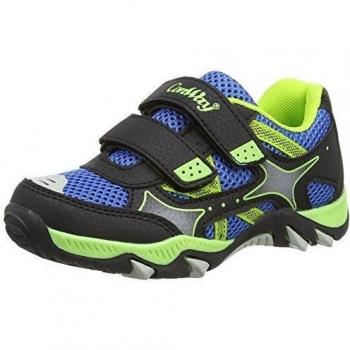 ConWay 150410 - Zapatillas De Deporte Para Exterior de material sintético Niños^Niñas, color azul, talla 33