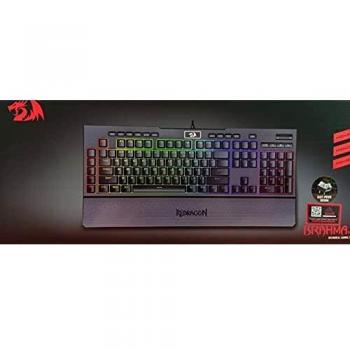Teclado Mecánico Gaming RGB Redragon Brahma K586