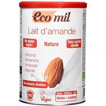 Ecomil Almendra Nature Bio Instantánea en Polvo 400g (Sin Azúcar)