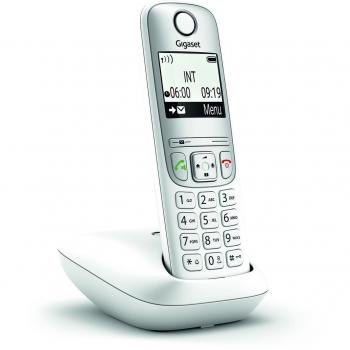 Gigaset A690 Duo Teléfono Inalámbrico Analógico con Identificador de Llamadas, Agenda para 100 Números y Color Blanco