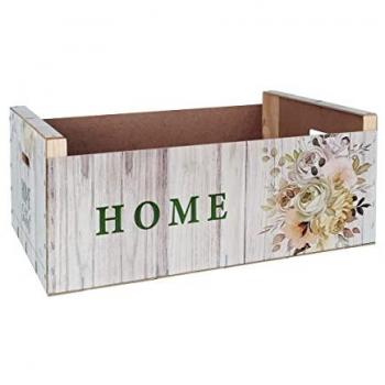 Caja de Almacenaje Decorativa Confortime 58x39x21 cm Multicolor Sweet Home