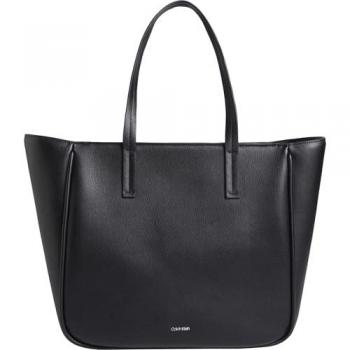 Calvin Klein Refine Medium Black Tote Bag for Women - Stylish Design, One Size