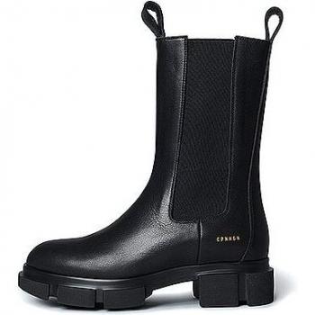 COPENHAGEN CPH500 Women's Black Leather Ankle Boots Size 39
