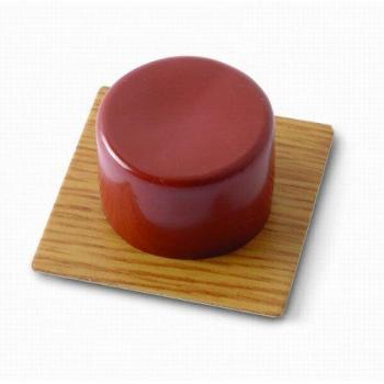 Tope puerta adhes parquet marron pequeno
