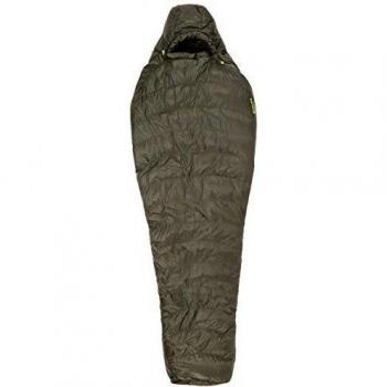 Marmot Phase 30 Long Saco de Dormir Ultraligero y cálido, Extra, Relleno de 850 Plumas de Ganso, Ideal para Acampar y Trekking, Unisex-Adult, Nori, Largo: 198 cm
