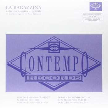 High-Quality 140g Vinyl Record - La Ragazzina / O.S.T