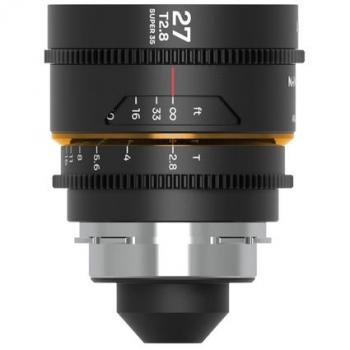 Venus Optics Laowa Nanomorph 27mm T2.8 1.5X S35 Anamorphic Lens with Amber Flare for Arri PL/Canon EF