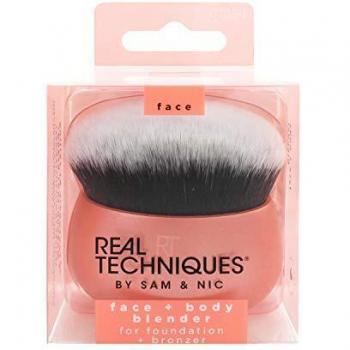 REAL TECHNIQUES 1854M Brocha Para Maquillaje De Rostro Y Cuerpo, One size