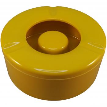 Waca melamina Wind Cenicero amarillo – 10 cm