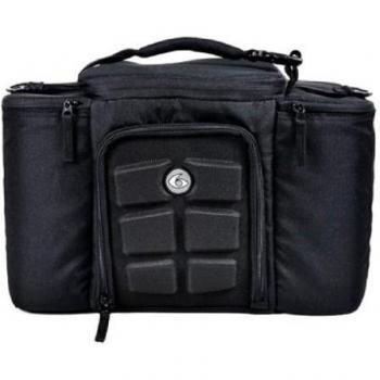 6 Pack Fitness Bag Mini Innovator Stealth Black by 6 Pack Fitness