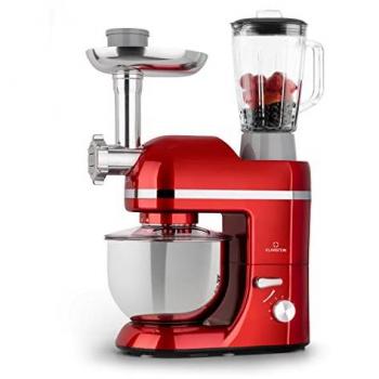 Robot de cocina Klarstein Lucia Elegance 1800W con triturador de carne y sin BPA