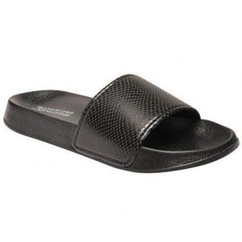 Regatta Shift' Mesh Lined Lightweight Cushioned Eva Sole Sliders, Sandalias deslizantes para Mujer, Negro, 42 EU