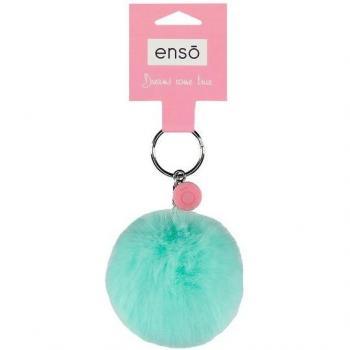 Llavero Pompón Enso Turquesa