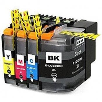 Inkoem M-LC225C Cartucho Compatible Brother LC225XL, Cian