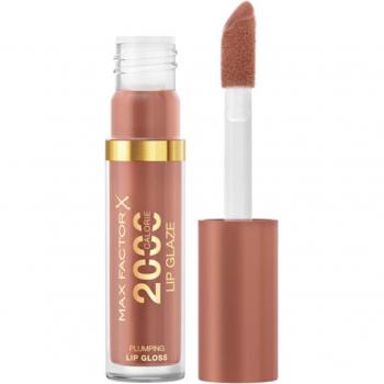 Max Factor 2000 Calorie Plumping Lip Gloss Shade 150 Caramel Swish 4.4 ml, Full Shine Lip Gloss, Nourishing with Hyaluronic Acid & Squalane, Instant Plump, Non-Sticky, Vanilla-M