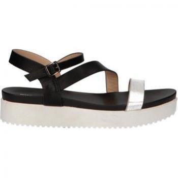 Sandalias de Mujer MTNG 50083 en color plata con diseño FERRY - Modelo exclusivo para mujer
