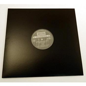 10 CARPETAS / FUNDAS DE CARTÓN NEGRO PARA DISCOS DE VINILO 12 LP - Marca Cuidatumusica - / Ref. 2391