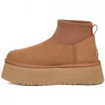 UGG Women's Classic Mini Dipper Boots in Deep Brown, Size 36