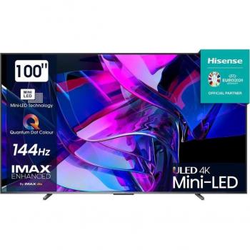 Hisense 100U7KQ 100 Mini LED UHD 4K HDR10+ Smart TV