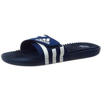 Chanclas adidas adissage oscuro/ blanco