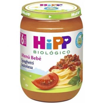 Hipp Potito Spaguetti Boloñesa +6M 190 Gramos