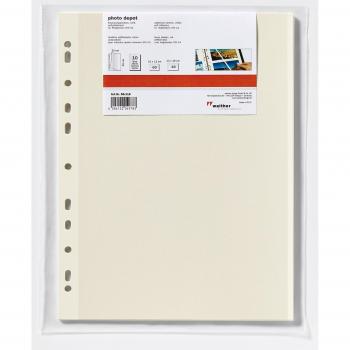 Walther, Páginas Complementarias, DS-118, 23x31,5 cm, 10 Piezas, Blanco