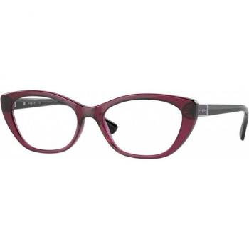 Vogue Eyewear VO5425B 2989 Women's Eyeglasses Pink Size 52 - Blue Light Block Available