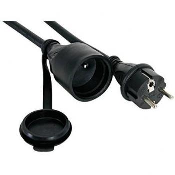 Cable prolongador de goma - 5 m - 3g2.5 - toma de tierra de espiga