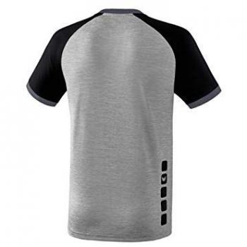 Camiseta Infantil Erima Zenari 3.0 Unisex Gris 140 cm
