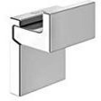 Roca A816840001 Percha Rubik, Tornillo o Adhesivo, Metal Brillo