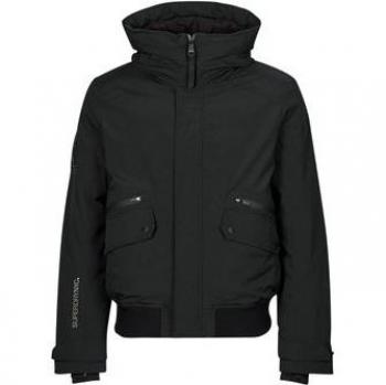 Superdry Men's City Padded Bomber Jacket - Black - Size M - Sustainable Recycled Polyester