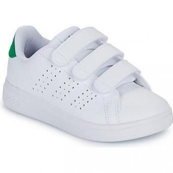 Adidas Advantage Base 2.0 Kids Sneakers - White/Green