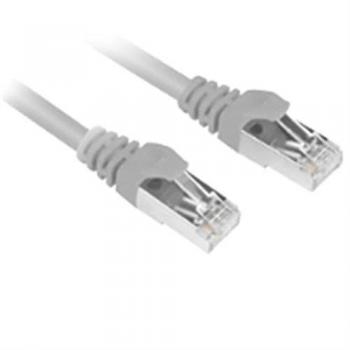 Cable de red Sharkoon Cat6 S/FTP 1m Gris (S-STP)