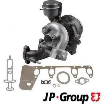 JP GROUP Cargador y turbocompresor 1117406000, sistema de carga, compatible con vehículos específicos, alta eficiencia en compresión de aire, construcción robusta para larga durabilidad