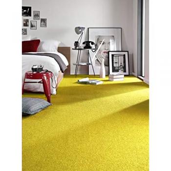Moqueta Eton Amarillo 100x500 cm - Alfombra de Pared a Pared