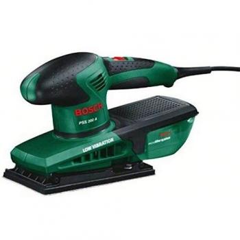 Bosch Home and Garden 0.603.340.000 Lijadoras orbitales con maletín, 200 W, 240 V
