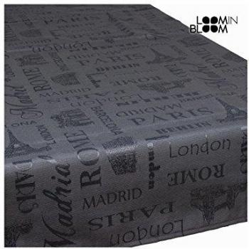 Tovaglia londra antracite - Cities Collezione by Loomin Bloom