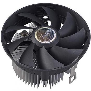 Akasa Performance Sunflower AMD Cooler with 120mm Fan | CPU Cooler | PWM Fan Speed Control | 95W TDP | Aluminium Heatsink | Funnel Fan Frame | Black Fan | AK-CC1108HP01