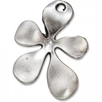 KNORR prandell 38 x 52 mm Metal lámpara de techo diseño de flores, 1 unidades, plateado