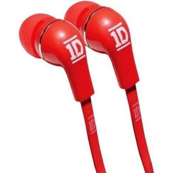 Jivo JI-1436 - Auriculares in-ear, color rojo