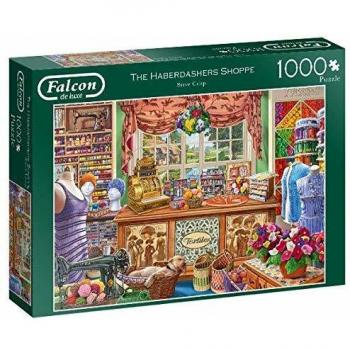 Falcon The Haberdashers Shoppe 1000 Piece Jigsaw Puzzle