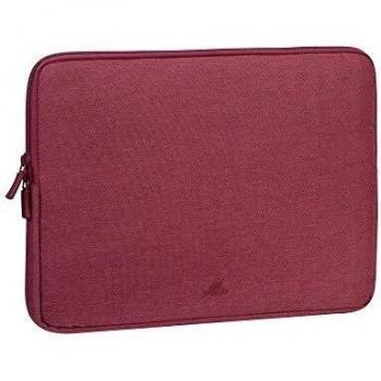 RIVACASE 7704 Suzuka ECO Funda para Portátil de 13-14 Pulgadas, Color Rojo