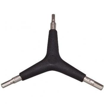 BBB Cycling - Herramienta portátil de juego de 3 llaves hexagonales para bicicleta, llaves Allen 3 en 1. Medidas 4/5/6 mm - Modelo ThreeStar BTL-28
