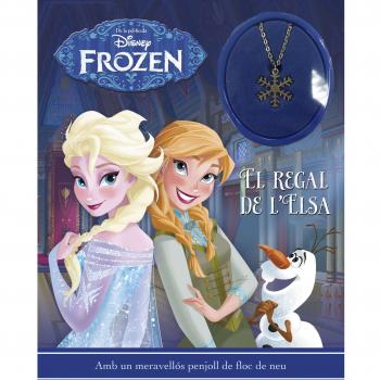 Frozen. Llibre amb penjoll. El regal de l'Elsa