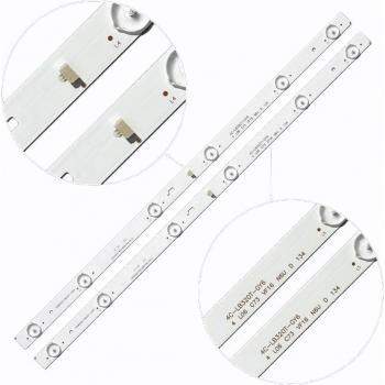 Kit de tiras LED 100% nuevas para TV THOMSON 32 - Compatible con modelos 32HC3106, 32HS3023, 32HS3033, LB320T, MSA, 32HR332M