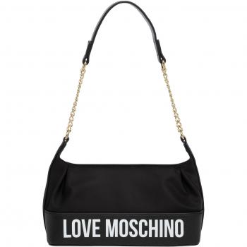 Bolso Hobo Love Moschino Negro - Talla Os