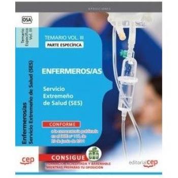 Enfermeros/as Servicio Extremeño de Salud. Temario Específico Vol. III