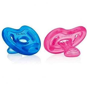 2 chupetes ortodónticos de silicona 6-36m Nuby