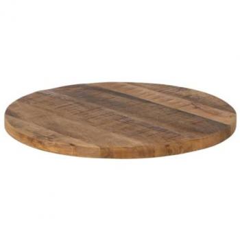 Tablero de mesa Redondo Beige Madera de mango 60 x 60 x 3 cm