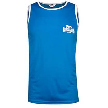 Camiseta Sin Mangas Lonsdale Amateur Singlet, tirantes, color azul real, cuello redondo, tamaño XS, para hombre